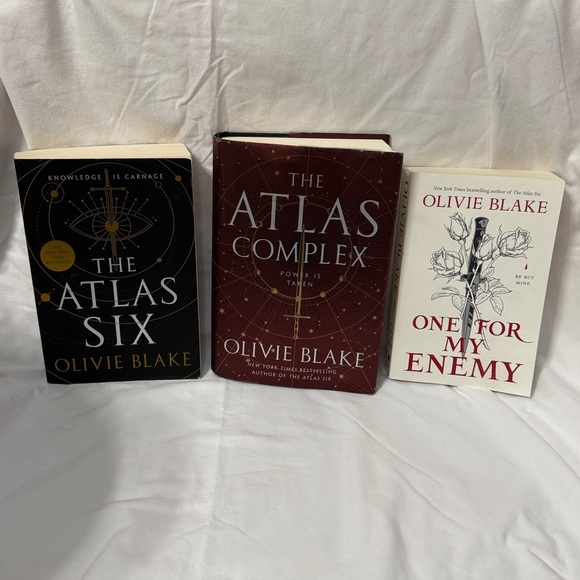 Olivie Blake Books: The Atlas Six, The Atlas Complex First, & One For My Enemy - Picture 2 of 16